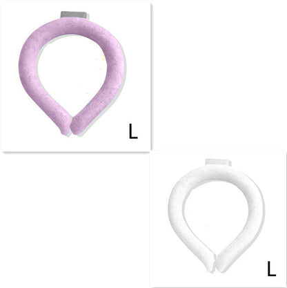 Cooling Neck Ring for Summer Heat, Personal Cooling Device, Reusable Neck Cooling Ring with No Batteries Required