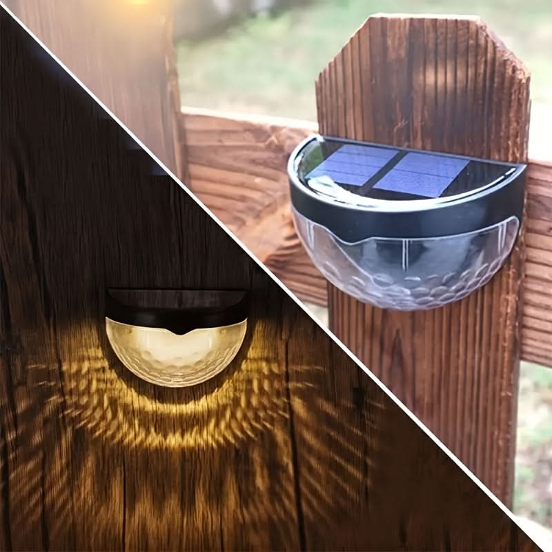 Lunaro - Solar LaceGlow Fence Wall Lights Set