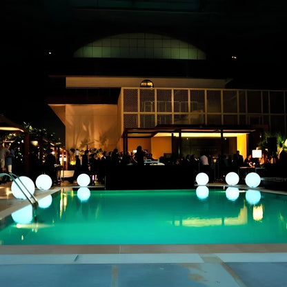 Cordless Color-Changing LED Globe Light for Patio & Garden – 16 Color Modes with Remote Control