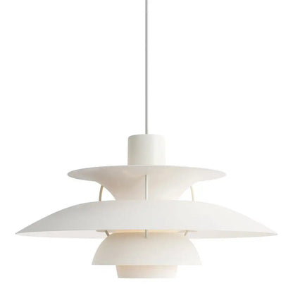 Layered Metal Pendant Light E27 Socket Minimalist Hanging Fixture for Kitchen Island Dining Table Nordic Style Ambient Ceiling Lamp Green Gr