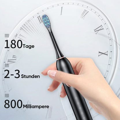 Rechargeable Sonic Toothbrush with 6 Cleaning Modes IPX7 Waterproof Electric Toothbrush 40000 VPM for Daily Oral Care Adults Dental Hygiene