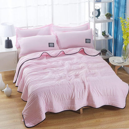 Temperature Regulating Throw Blanket – Lightweight Breathable Cooling Bedding for Hot Sleepers & Night Sweats – Moisture Wicking Soft Fabric