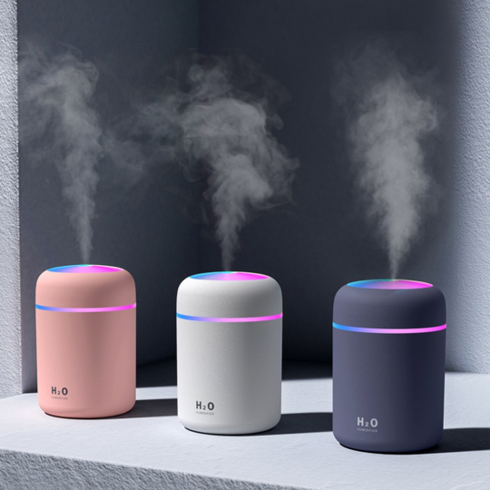 Ultrasonic Cool Mist Humidifier with Aromatherapy Diffuser for Bedroom, Living Room & Office - Whisper-Quiet Nano Mist Technology