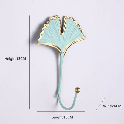 Nature's Foliage Metal Wall Hooks