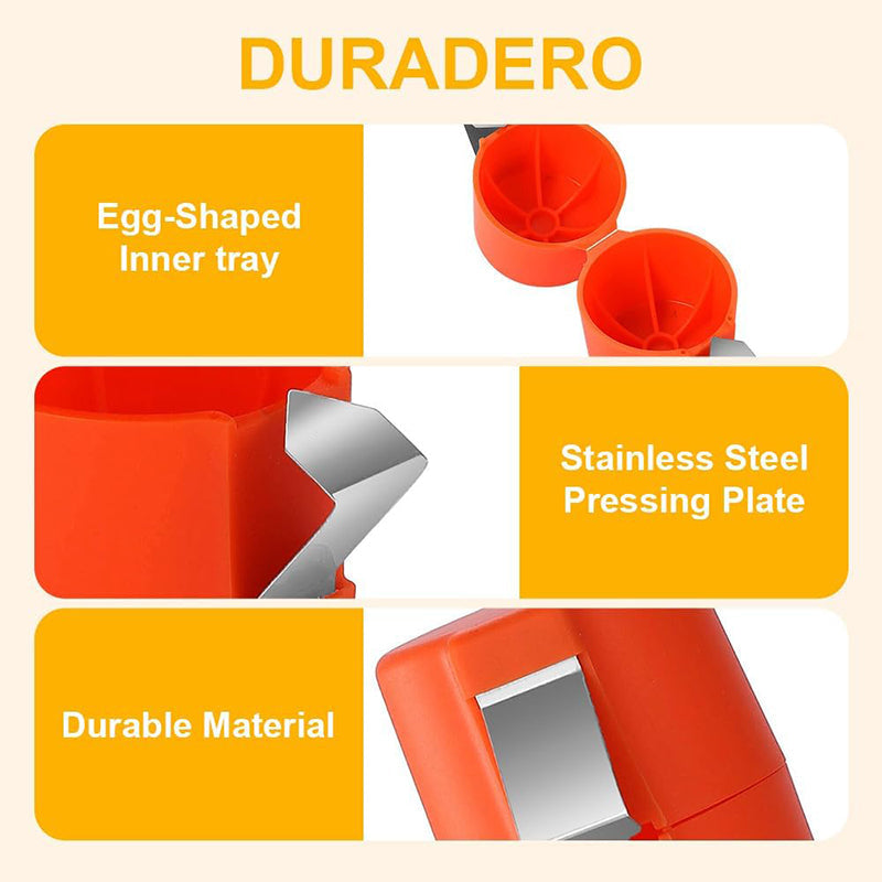 Compact Egg White Yolk Divider Tool with Ergonomic Grip for Baking and Cooking Kitchen Gadget