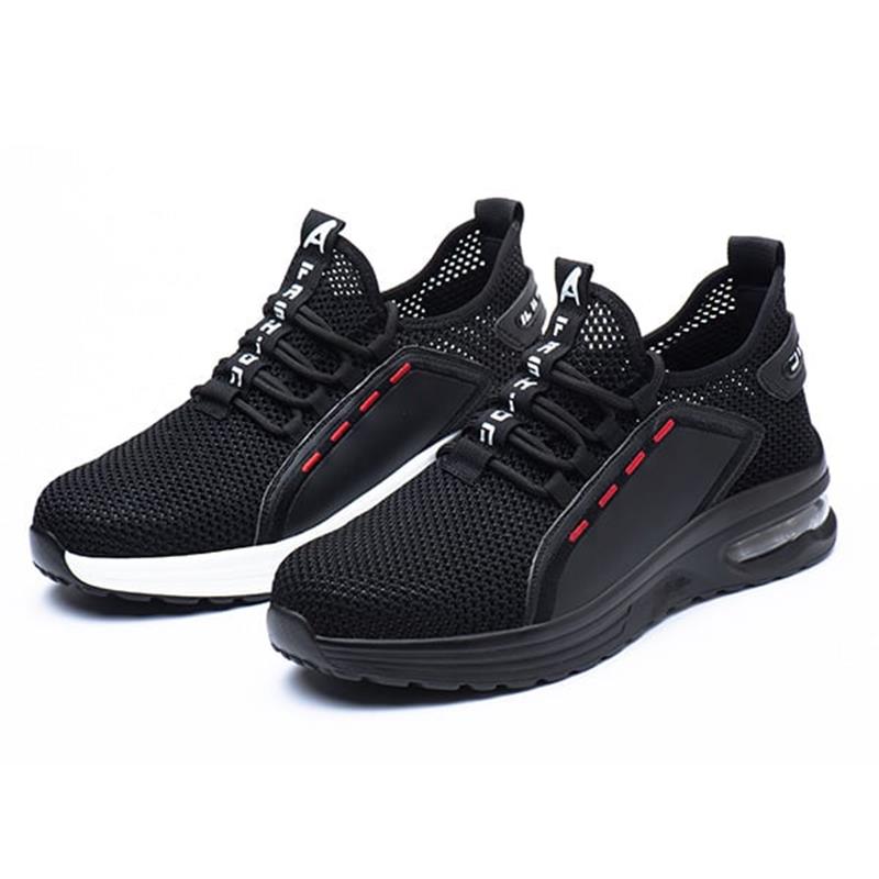 Steel Toe Work Shoes for Men & Women – Breathable Mesh Safety Sneakers with Slip-Resistant Sole & Puncture-Proof Protection for