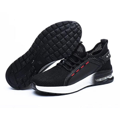 Steel Toe Work Shoes for Men & Women – Breathable Mesh Safety Sneakers with Slip-Resistant Sole & Puncture-Proof Protection for