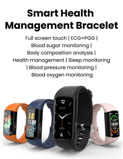 HealthTrack Smart Fitness Bracelet | Activity Tracking, Sleep Monitoring & Smart Notifications | IP67 Water-Resistant