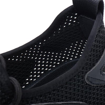 Steel Toe Work Shoes for Men & Women – Breathable Mesh Safety Sneakers with Slip-Resistant Sole & Puncture-Proof Protection for