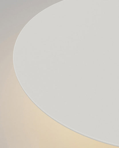 Flush Mount LED Ceiling Light Fixture 31.5×28 in Dimmable Remote Control White Acrylic Modern Disc Design for Bedroom Living Room Bathroom 1
