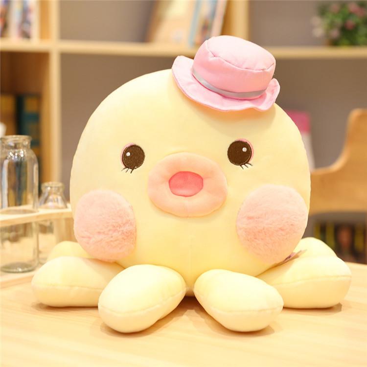 Soft Stuffed Sea Creature Buddy for Kids & Adults – Squishy Huggable Companion Toy for Comfort & Play – Premium Cotton Fill – Washable
