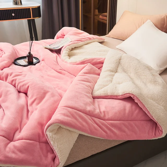 Plush Flannel Fleece Throw Blanket for Bed & Couch – Reversible Solid Color Design, Machine Washable, Double-Sided Warmth for Bedroom