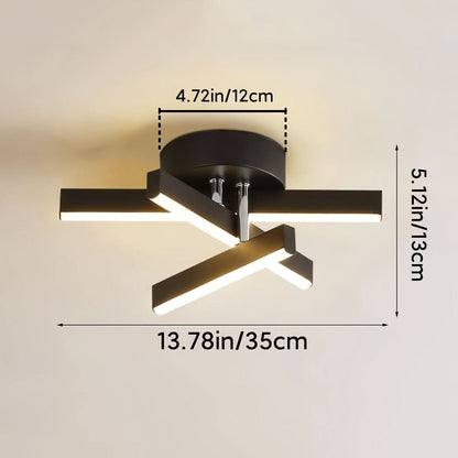Lumivaro - Modern Three-Tone LED Ceiling Light