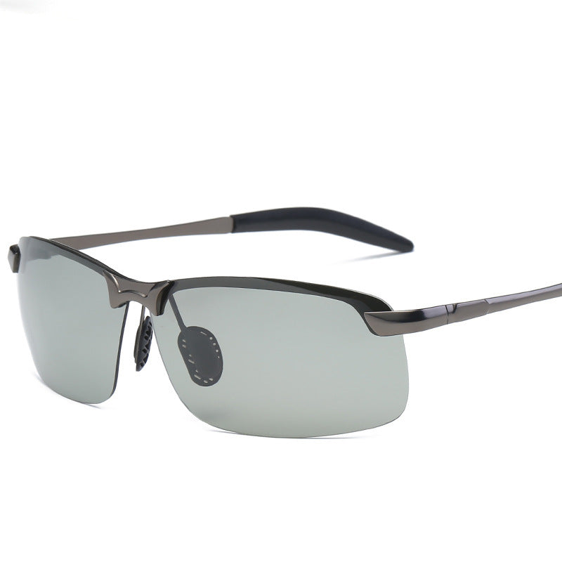 Photochromic Polarized Sunglasses for Driving & Outdoor Activities | UV400 Protection Transition Lenses Auto-Darkening Eyewear for Men & Wom