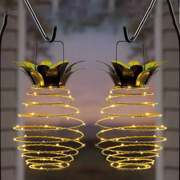 TROPICBEAM – Pineapple Solar Lantern for Cozy Evening Glow