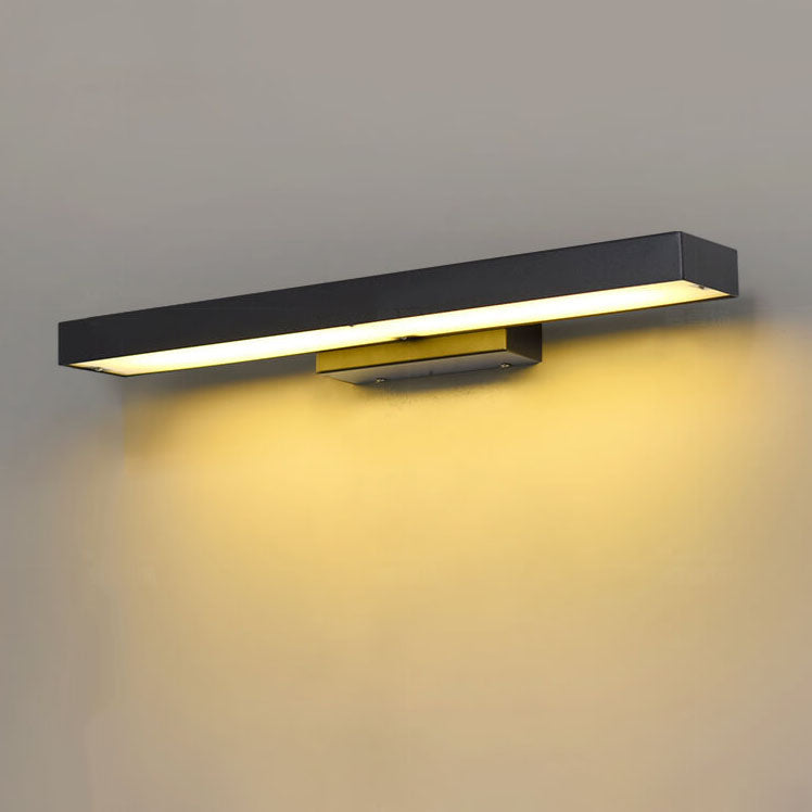 Outdoor Motion Sensor LED Wall Light - Slim Waterproof Porch Sconce for Entryway, Patio & Garage
