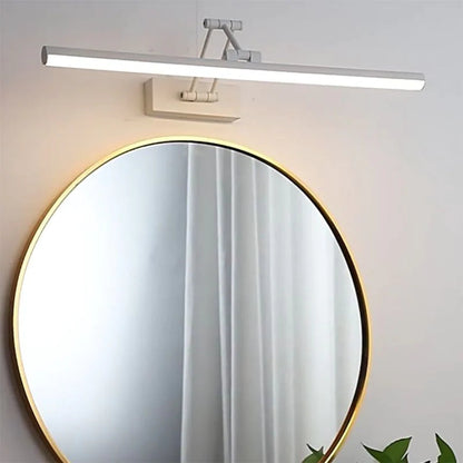 LED Vanity Light Fixture with 3 Color Modes for Bathroom Mirror 39 in Black Wall Mount IP44 Rated Modern Linear Lighting Bar for Makeup Groo