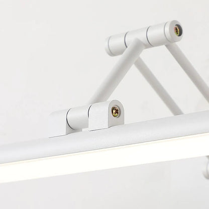 Adjustable Linear Wall Sconce LED Modern Minimalist Indoor Lighting Fixture for Hallway Bedroom Bathroom