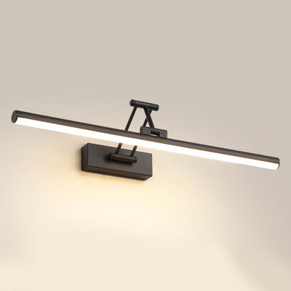 LED Vanity Light Fixture with 3 Color Modes for Bathroom Mirror 39 in Black Wall Mount IP44 Rated Modern Linear Lighting Bar for Makeup Groo