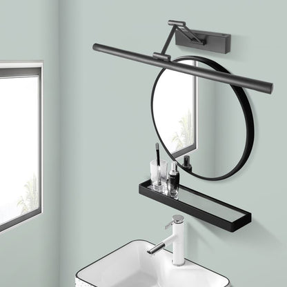 LED Vanity Light Fixture with 3 Color Modes for Bathroom Mirror 39 in Black Wall Mount IP44 Rated Modern Linear Lighting Bar for Makeup Groo