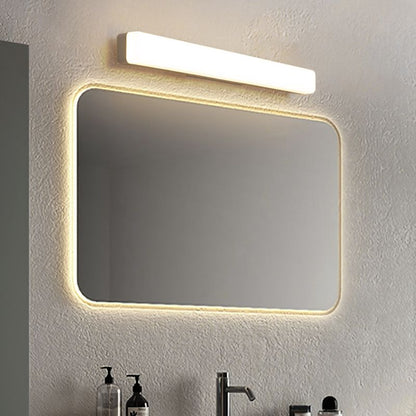 Modern LED Bathroom Vanity Light Bar White Acrylic Wall Sconce for Mirror Lighting IP44 Rated