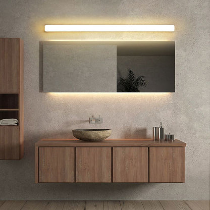 Modern LED Bathroom Vanity Light Bar White Acrylic Wall Sconce for Mirror Lighting IP44 Rated