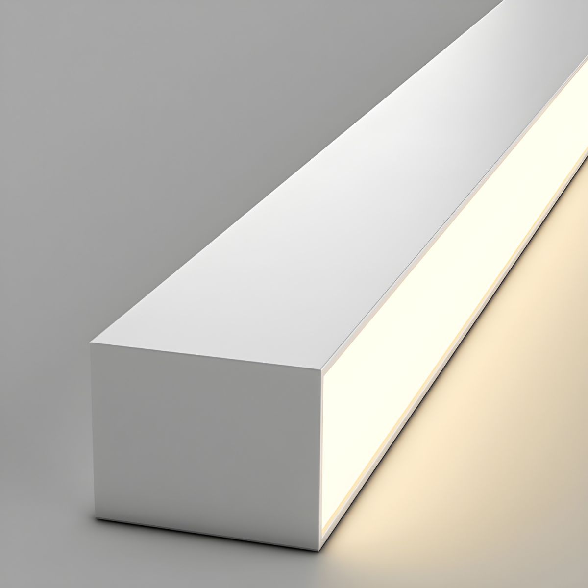 Linear LED Flush Mount Ceiling Light 47-inch Black Fixture for Bedroom Living Room Hallway Contemporary Minimalist Home Lighting