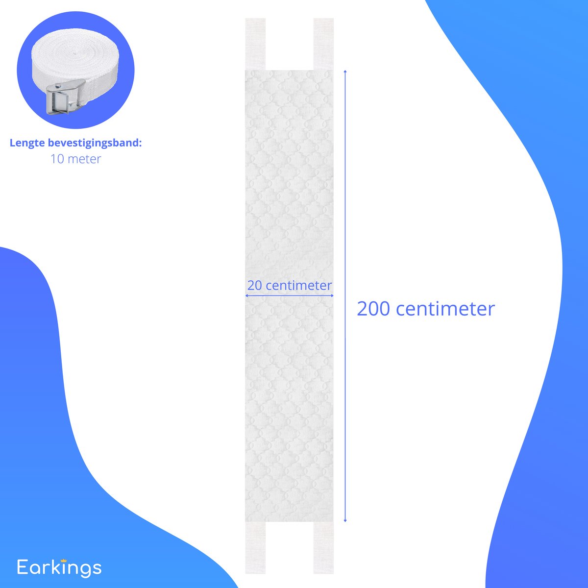 Foam Bed Bridge for Split Mattresses 79 in Twin King Converter White Gap Eliminator Anti-Slip Strap Couples Bedroom Sleep Surface Stabilizer