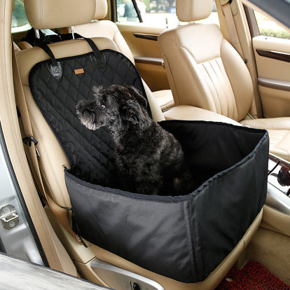 PawJourney | Waterproof Pet Car Seat Cover with Thick Padding | Ideal Protection for Front Seats