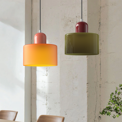 Linear LED Pendant Light White Glass Modern Hanging Fixture for Dining Room Kitchen Island Contemporary Halo Design Adjustable Cable