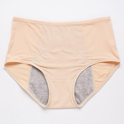 High-Waisted Leak-Proof Period Underwear for Women – Absorbent Incontinence Protection with Odor Control – Washable Reusable Design for Heav