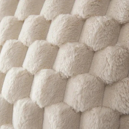 PuffWeave – Plush 3D Cushion Cover