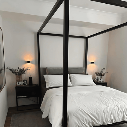 AuraNest – Wireless LED Wall Lamp with Remote Control