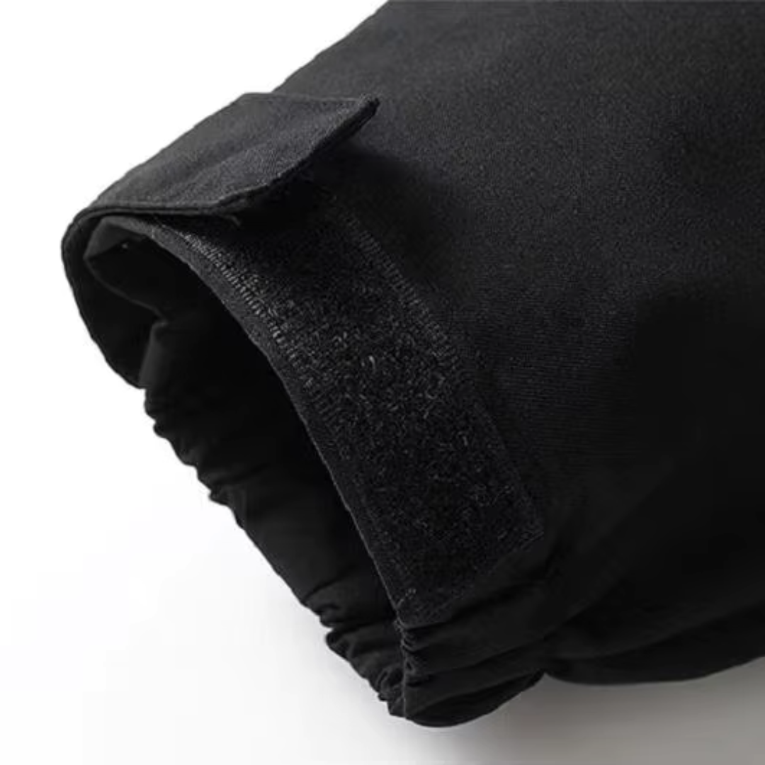 Lightweight Zip-Front Rain Jacket with Hood – Breathable Weather Shell for Men