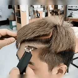 Beard Trimmer Cordless Compact Carbon Steel T-Blade Quiet Motor
