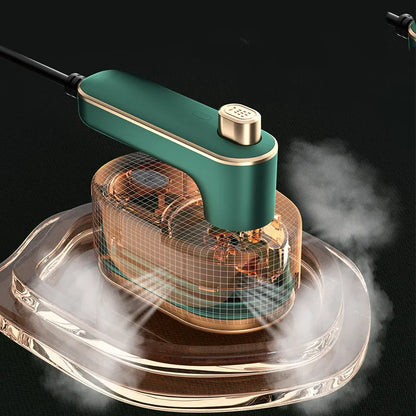 Compact Travel Steamer Iron for Clothes with Rapid Heat-Up, Portable Handheld Garment Press for Business Trips, Vacation, College Dorms