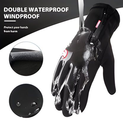 USB Rechargeable Winter Gloves with Touchscreen Fingertips for Cycling, Skiing & Outdoor Sports