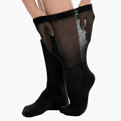 Seamless Diabetic Socks for Neuropathy & Circulation Support – Non-Binding Cushioned Foot Care
