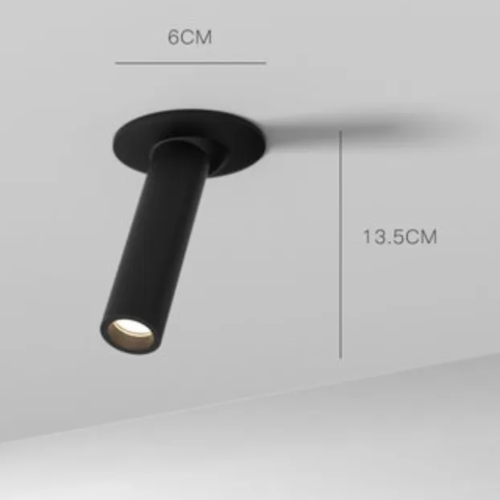 Minimalist Indoor Pendant Light | Directional Aluminum Track Style with Adjustable Beam for Contemporary Spaces