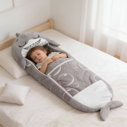 Animal Character Nap Mat for Kids – Converts to Pillow, Portable Travel Sleep Sack for Toddlers, Preschool & Home – Soft Critter Slumber Bag