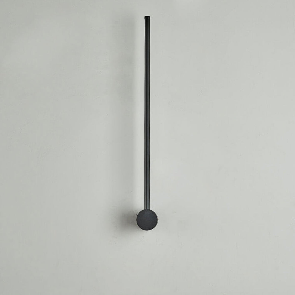 Hardwired LED Sconce Black Aluminum 24 in Contemporary Hallway Bedroom Office Reading Light 600 Lumens Warm White Neutral Dimmable Modern Fi