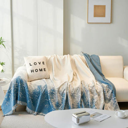 Feleicity Sofa Cover - Forrest tree design, Versatile Couch Protection