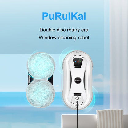 Robotic Window Cleaner with Remote Control for Glass Doors, Mirrors & Windows