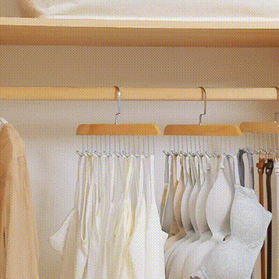 Sable 360 Organizer Rack - Wood Finish, Rotating Space Saver