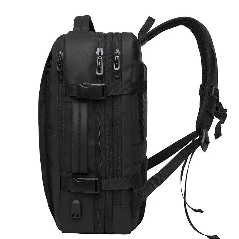 Professional Laptop Backpack with USB Charging Port for Work, School & Travel - Water-Resistant Commuter Daypack for Men & Women