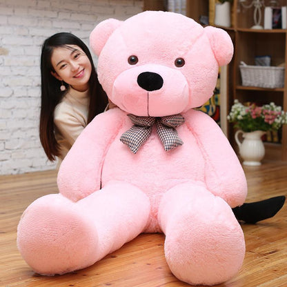 Oversized Plush Bear Stuffed Animal – Huggable Jumbo Companion for Kids & Adults – Ultra Soft Cuddle Buddy for Bedroom Decor