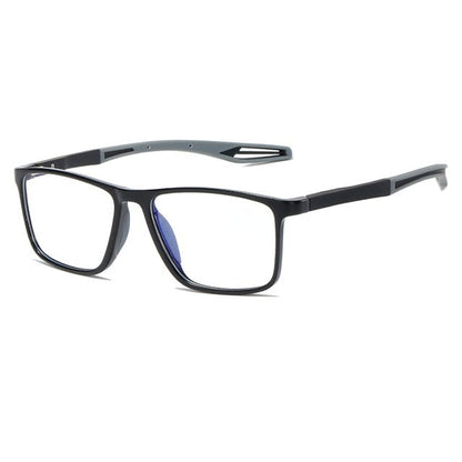 Titanium Multi-Focus Reading Eyewear with Screen Protection for Men & Women Over 40 | Featherweight Rectangular Frame