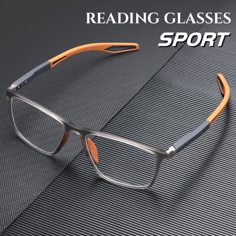 Titanium Readers with Screen Protection for Computer Work Men Women Multifocal Vision Reading Eyewear