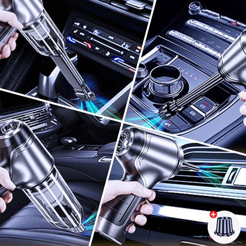 Cordless Handheld Vacuum Cleaner for Car & Home with Blower Function | Rechargeable Wet Dry Vac