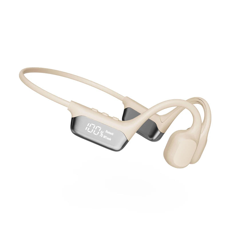 Bone Conduction Headphones Waterproof Swim Music Player 32GB Built-In Wireless Open-Ear Audio for Swimming Pool Diving Running Sports